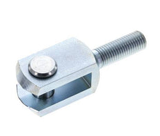 Chape d'extrémité de tige M16 mâle Acier zingué