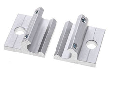 Montage central pour vérin sans tige 63 mm