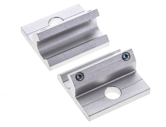 Montage central pour vérin sans tige 63 mm