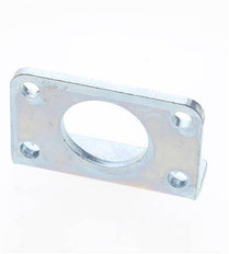 Pied de fixation 32 mm rond Acier zingué