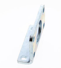 Pied de fixation 32 mm rond Acier zingué