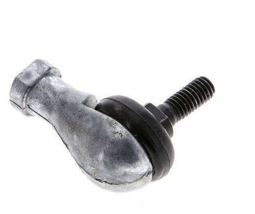 90deg Embout de tige M6 Aluminium moulé sous pression