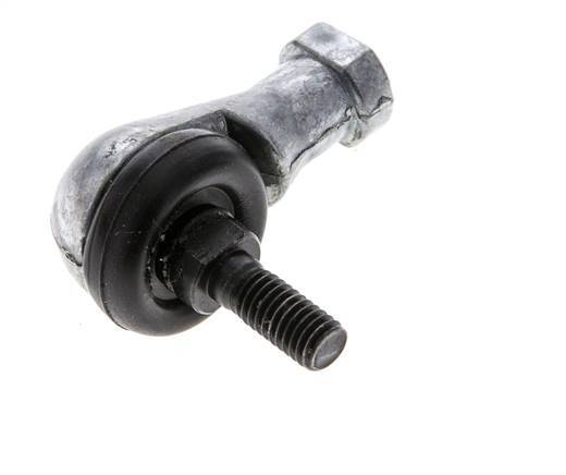 90deg Embout de tige M6 Aluminium moulé sous pression