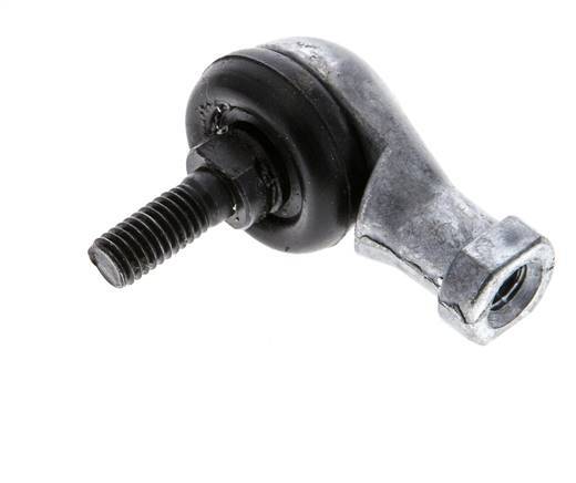 90deg Embout de tige M6 Aluminium moulé sous pression