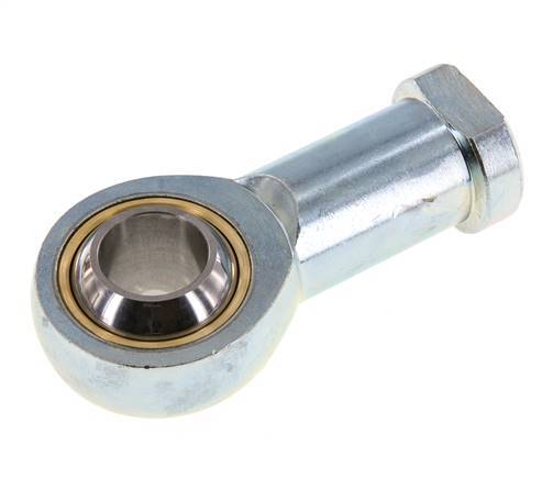 Embout sphérique M16 x 1,5 Femelle Acier zingué