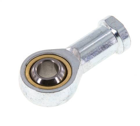 Embout sphérique M10 x 1,25 Femelle Acier zingué