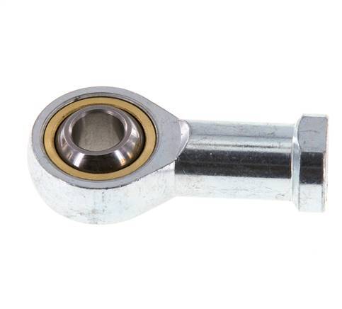 Embout sphérique M10 x 1,25 Femelle Acier zingué