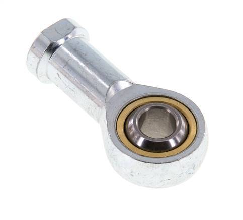 Embout sphérique M10 x 1,25 Femelle Acier zingué