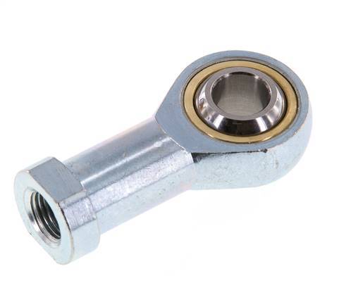 Embout sphérique M12 x 1,25 Femelle Acier zingué