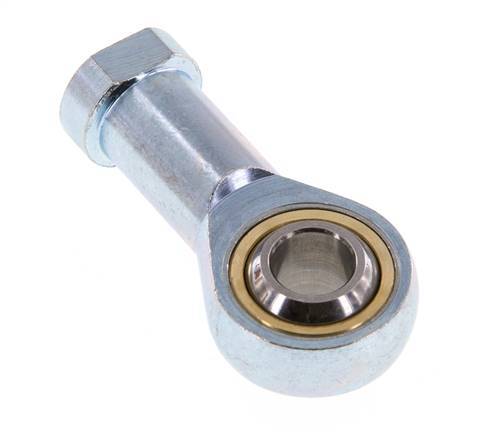 Embout sphérique M12 x 1,25 Femelle Acier zingué