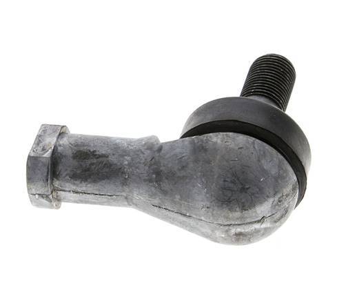 90deg Embout de tige M16 x 1,5 Aluminium moulé sous pression
