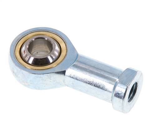 Embout sphérique M10 Femelle Acier zingué