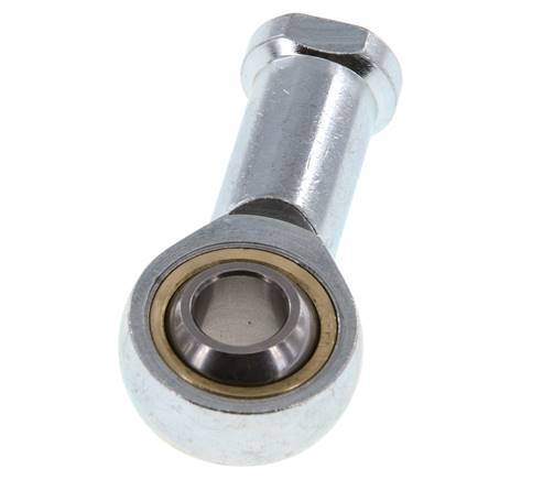 Embout sphérique M12 Femelle Acier zingué