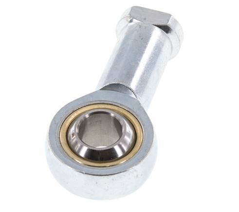 Embout sphérique M16 Femelle Acier zingué