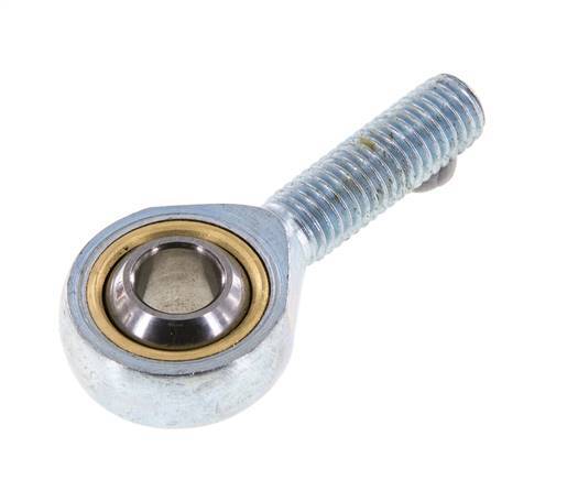 Embout sphérique M10 Mâle Acier zingué