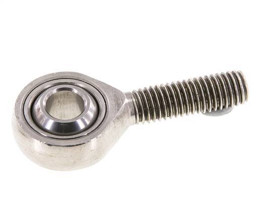 Embout sphérique M10 mâle Acier inoxydable 304 (1.4301)