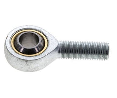 Embout sphérique M16 Mâle Acier zingué