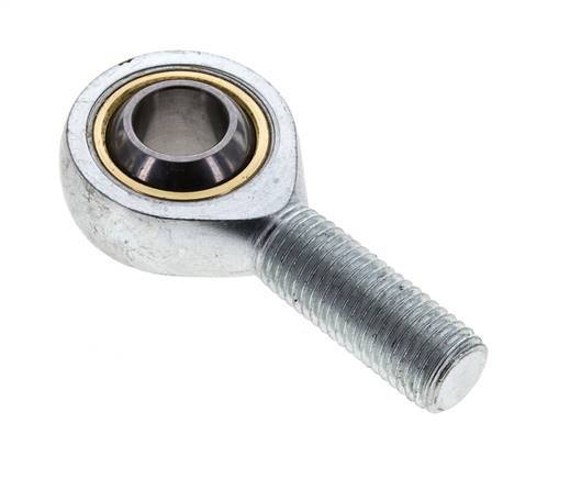 Embout sphérique M16 Mâle Acier zingué
