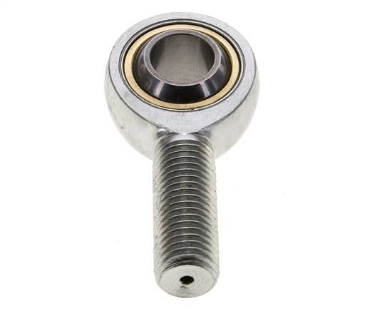 Embout sphérique M20 mâle Acier zingué