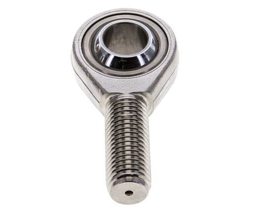 Embout sphérique M20 mâle Acier inoxydable 304 (1.4301)