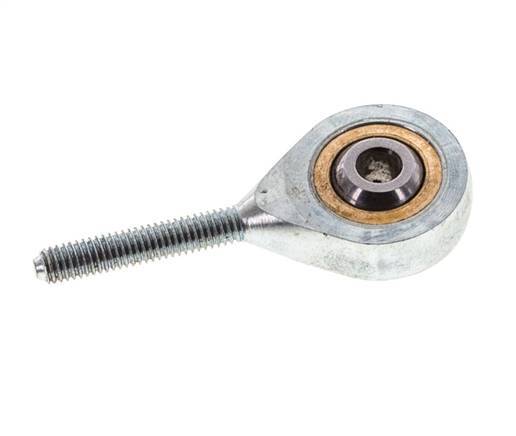 Spherical Rod-end M3 Male Zinc plated steel