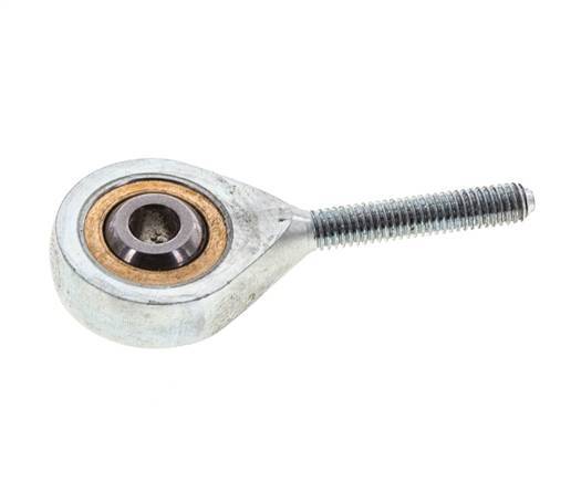 Embout sphérique M3 Mâle Acier zingué