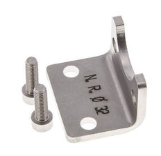 Pied de fixation 32 mm ISO 15552 Acier inoxydable 316 (1.4401)