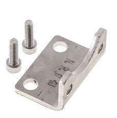 Pied de fixation 40 mm ISO 15552 Acier inoxydable 316 (1.4401)