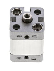 ISO 21287 Vérin Compact à Double Effet 20-10mm - Magnétique