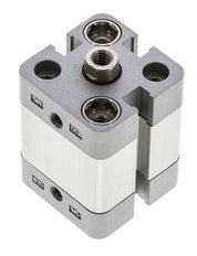 ISO 21287 Vérin Compact à Double Effet 20-10mm - Magnétique