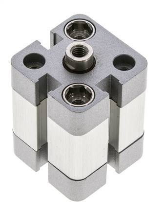 ISO 21287 Vérin Compact à Double Effet 20-10mm - Magnétique