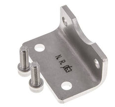 Pied de fixation 63 mm ISO 15552 Acier inoxydable 316 (1.4401)