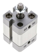 ISO 21287 Vérin Compact à Double Effet 20-10mm - Magnétique - Tige Filetée