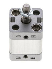 ISO 21287 Vérin Compact à Double Effet 20-10mm - Magnétique - Tige Filetée