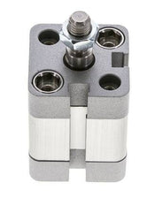 ISO 21287 Vérin Compact à Double Effet 20-10mm - Magnétique - Tige Filetée