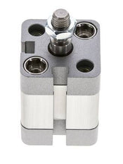 ISO 21287 Vérin Compact à Double Effet 20-10mm - Magnétique - Tige Filetée