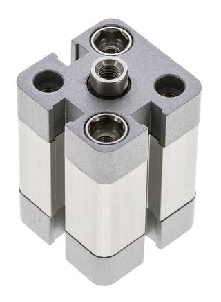 ISO 21287 Vérin Compact à Double Effet 20-15mm - Magnétique