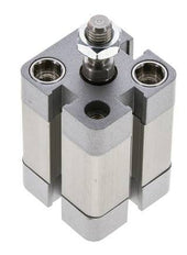 ISO 21287 Compact Double Acting Cylinder 20-15mm - Magnetic - Male Rod