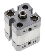 ISO 21287 Vérin Compact à Double Effet 20-5mm - Magnétique