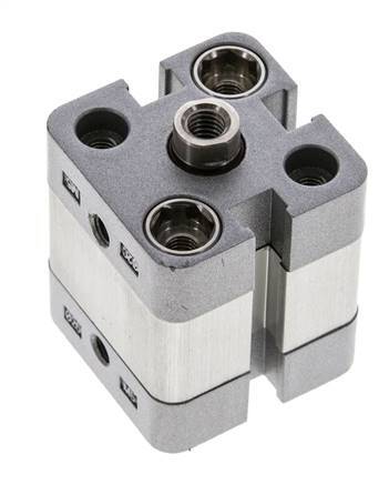 ISO 21287 Vérin Compact à Double Effet 20-5mm - Magnétique
