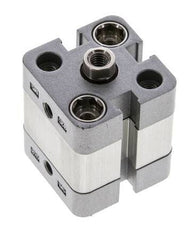ISO 21287 Vérin Compact à Double Effet 20-5mm - Magnétique