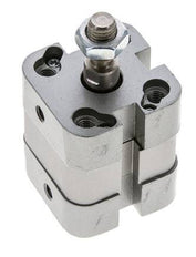 ISO 21287 Vérin Compact à Double Effet 20-5mm - Magnétique - Tige Filetée