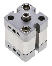 ISO 21287 Vérin Compact à Double Effet 25-10mm - Magnétique