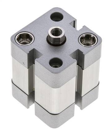 ISO 21287 Vérin Compact à Double Effet 25-10mm - Magnétique