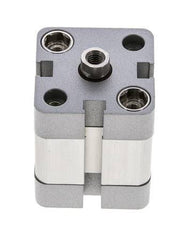 ISO 21287 Vérin Compact à Double Effet 25-10mm - Magnétique