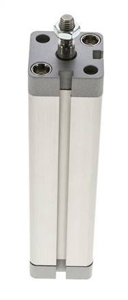 ISO 21287 Vérin Compact à Double Effet 25-125mm - Magnétique - Tige Filetée