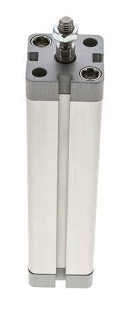 ISO 21287 Vérin Compact à Double Effet 25-125mm - Magnétique - Tige Filetée