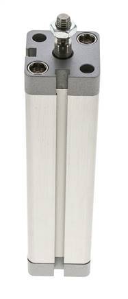 ISO 21287 Vérin Compact à Double Effet 25-125mm - Magnétique - Tige Filetée