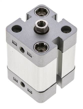 ISO 21287 Vérin Compact à Double Effet 25-15mm - Magnétique