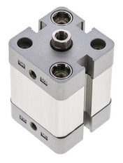 ISO 21287 Vérin Compact à Double Effet 25-15mm - Magnétique